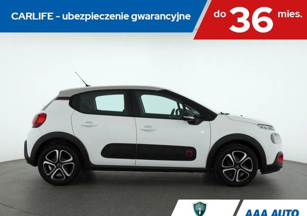 Citroen C3 cena 50000 przebieg: 66559, rok produkcji 2019 z Myślenice małe 254